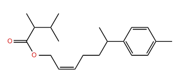 (Z)-2-Methyl-6-p-tolyl-2-heptenyl 3-methylbutanoate